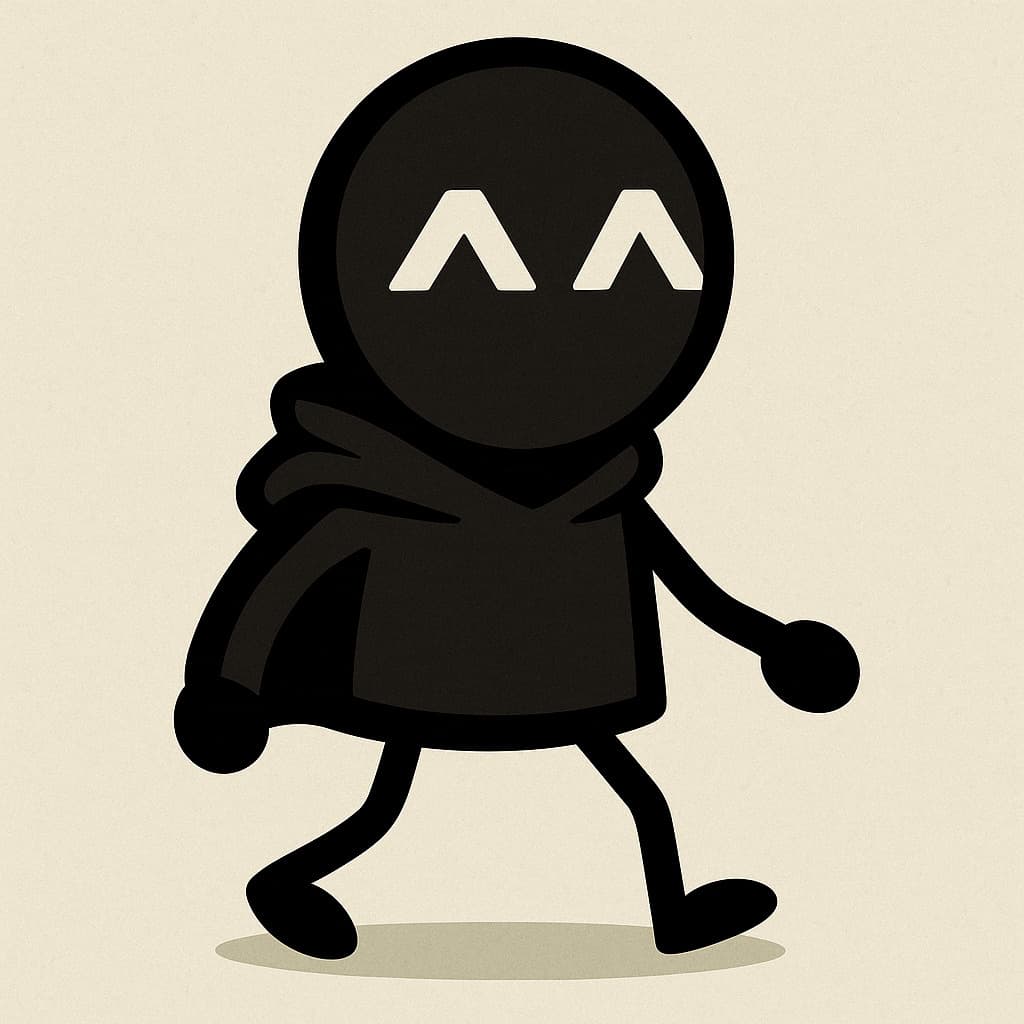 Character with AA eyes